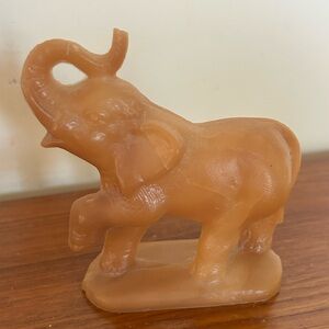 Vintage LA Zoo Mold A Rama Wax Elephant 80s 90s Figure Figurine Rare Souvenir